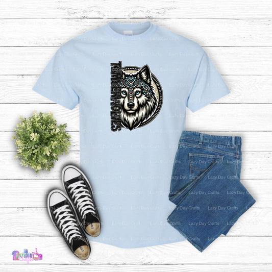 Timberwolves Logo – Basketball Fan DTF Transfer (view 1 of 2) – by Lazy Day Crafts – DTF Transfers – Basketball Fan, Sport...