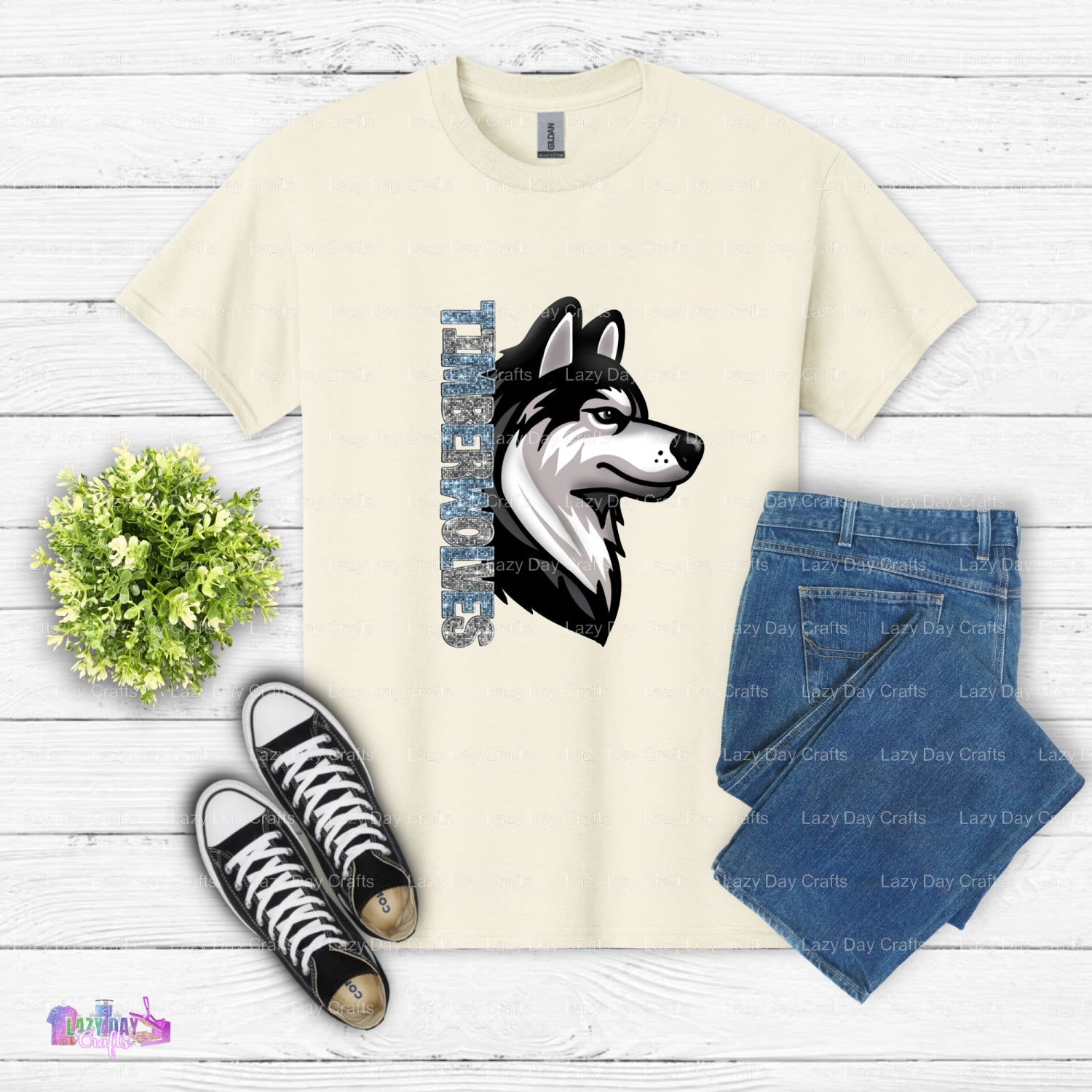 TIMBERWOLVES NBA Logo – Basketball DTF Transfer (view 2 of 2) – by Lazy Day Crafts – DTF Transfers – Sports, Basketball