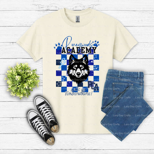 TIMBERWOLVES – Timberwolves DTF Transfer (view 2 of 2) – by Lazy Day Crafts – DTF Transfers – DTF Transfers, Premade DTF