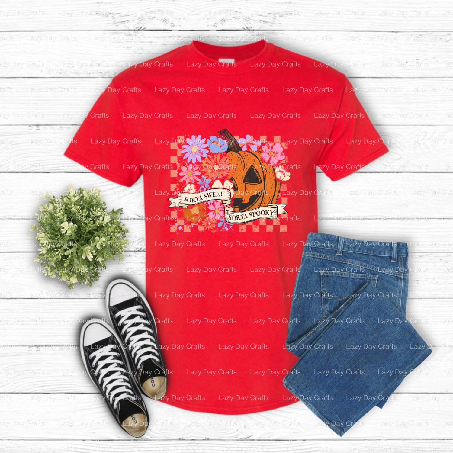 TRICK OR TREAT – DTF Transfer (view 1 of 2) – by Lazy Day Crafts – DTF Transfers – DTF Transfers, Premade DTF
