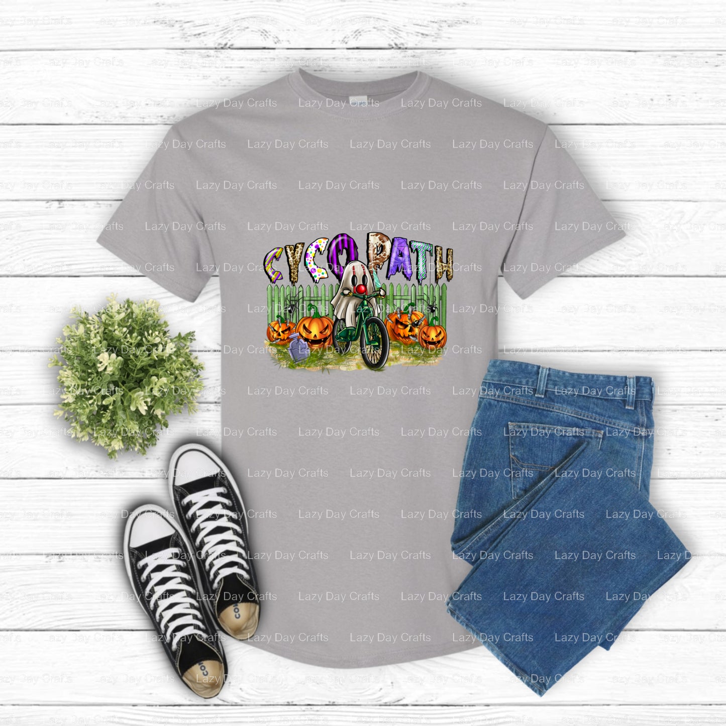 TRICK OR TREAT – Halloween DTF Transfer (view 2 of 2) – by Lazy Day Crafts – DTF Transfers – DTF Transfers, custom apparel