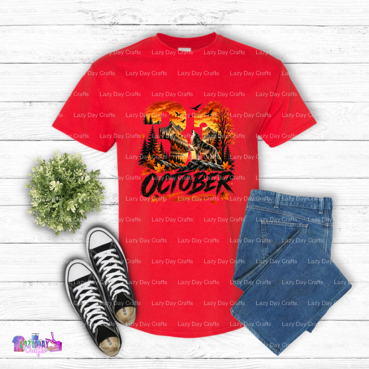 Trick or Treat Yourself – DTF Transfer (view 1 of 2) – by Lazy Day Crafts – DTF Transfers – DTF Transfers, Premade DTF