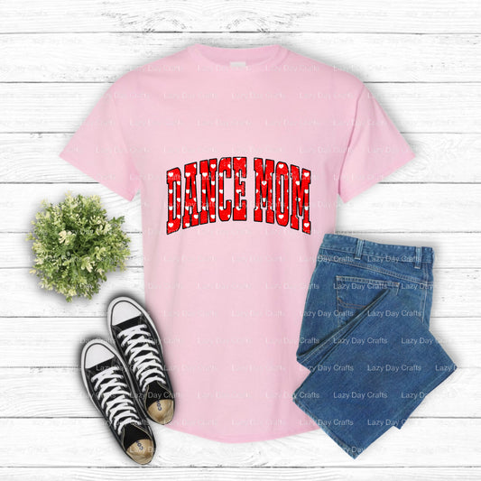 VARSITY DANCE MOM – DTF Transfer (view 2 of 2) – by Lazy Day Crafts – DTF Transfers – DTF Transfers, DTF Transfers