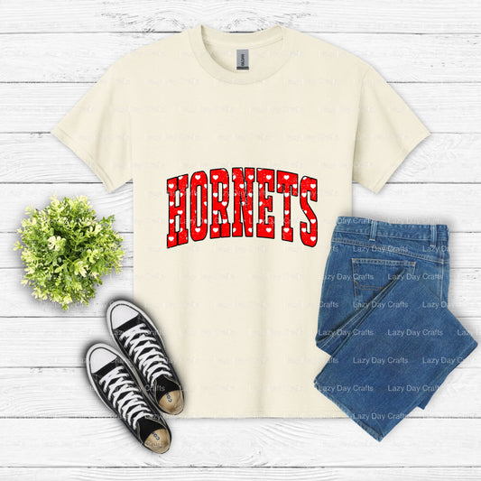 Varsity Hornets Mascot – School Spirit DTF Transfer (view 1 of 2) – by Lazy Day Crafts – DTF Transfers – School Mascot, Ap...