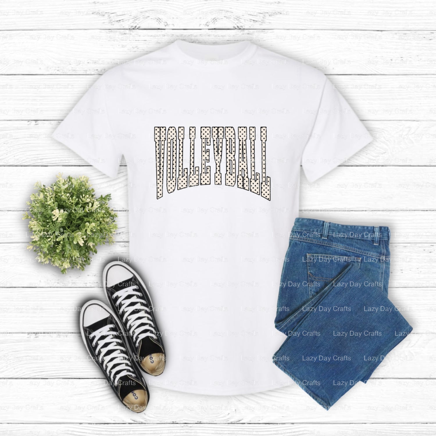 VOLLEYBALL LOVE – Volleyball DTF Transfer (view 1 of 2) – by Lazy Day Crafts – DTF Transfers – Volleyball, DTF Transfers