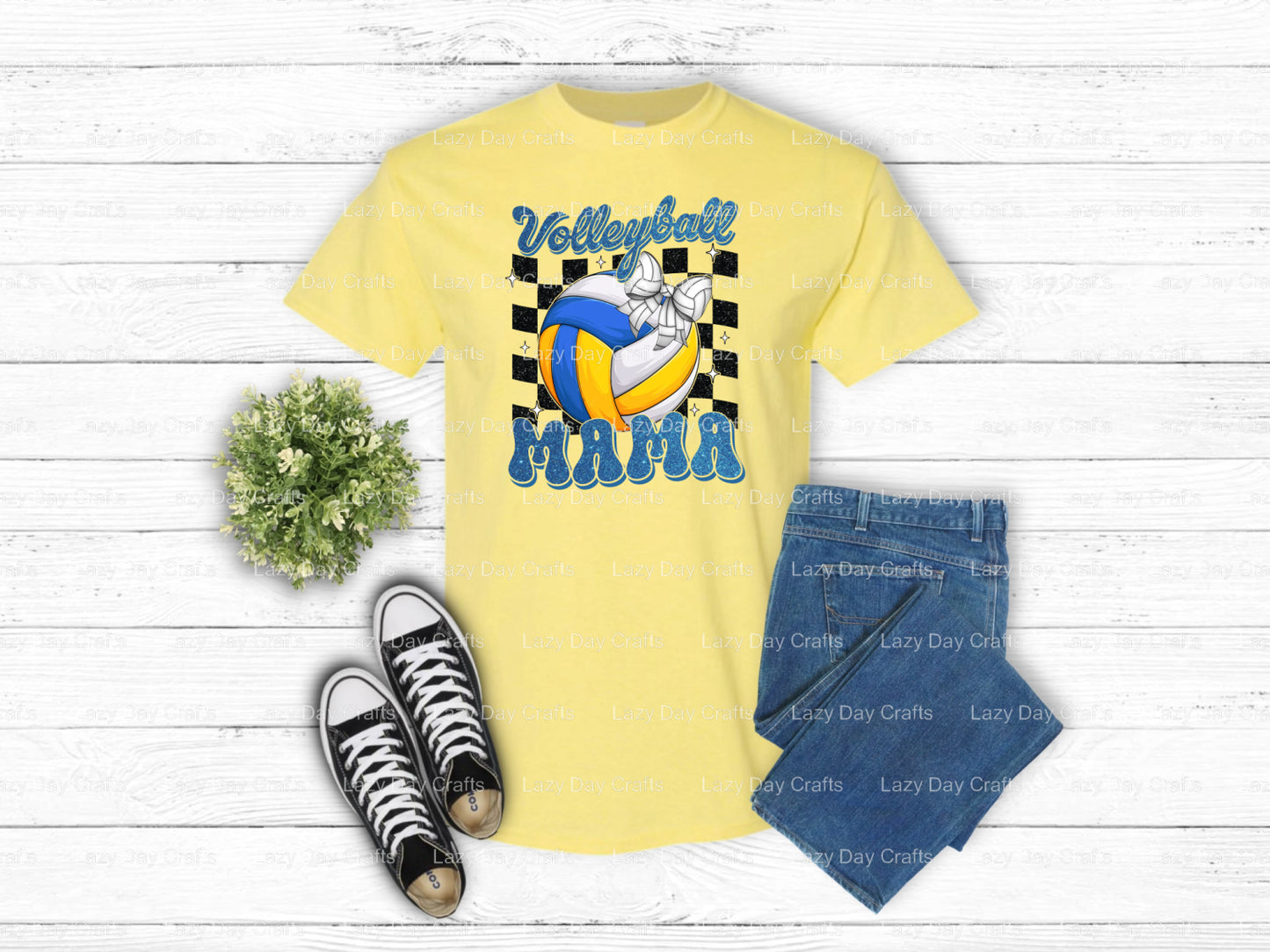 VOLLEYBALL – Volleyball DTF Transfer (view 1 of 2) – by Lazy Day Crafts – DTF Transfers – DTF Transfers, Premade DTF