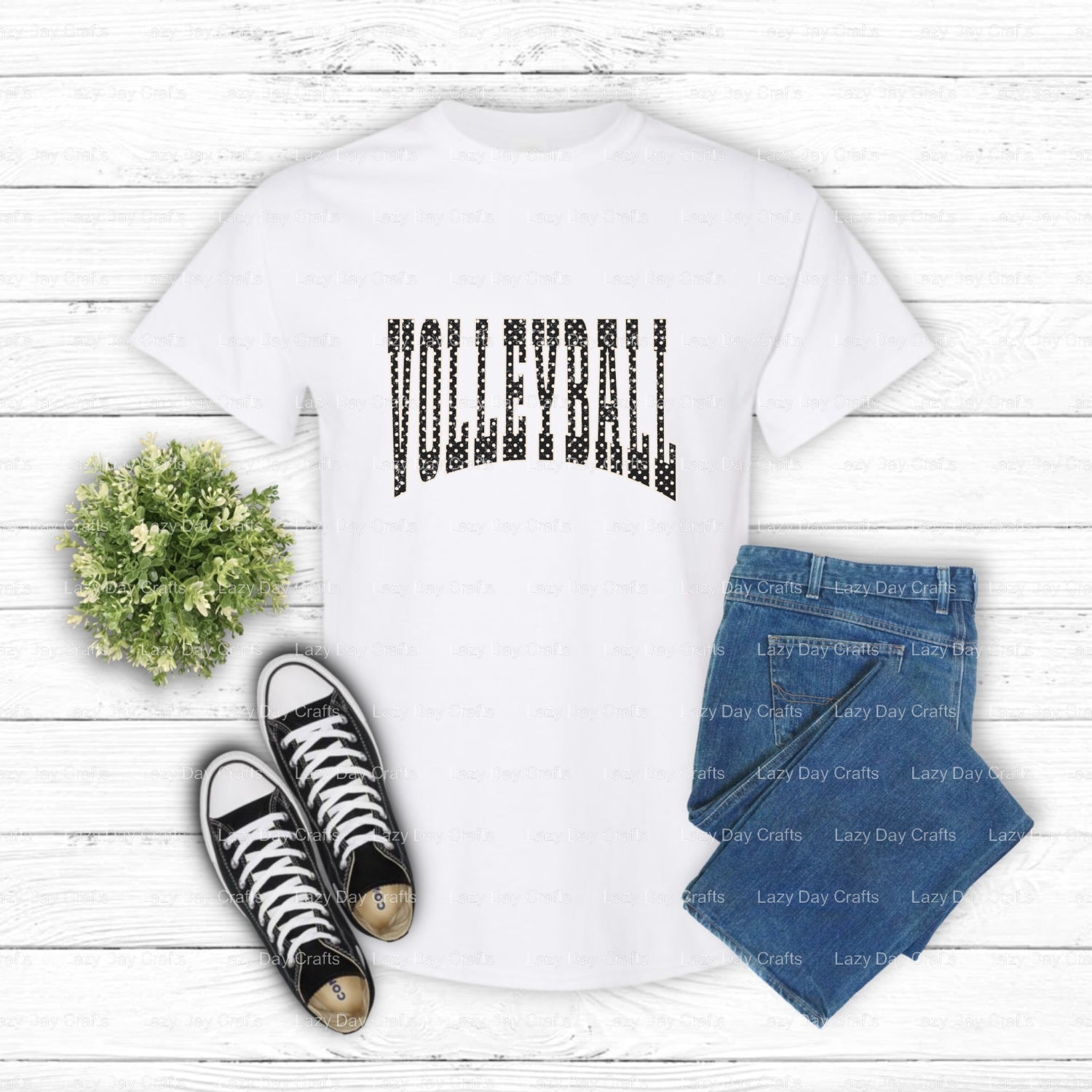 Volleyball – Volleyball DTF Transfer (view 1 of 2) – by Lazy Day Crafts – DTF Transfers – Volleyball, DTF Transfers