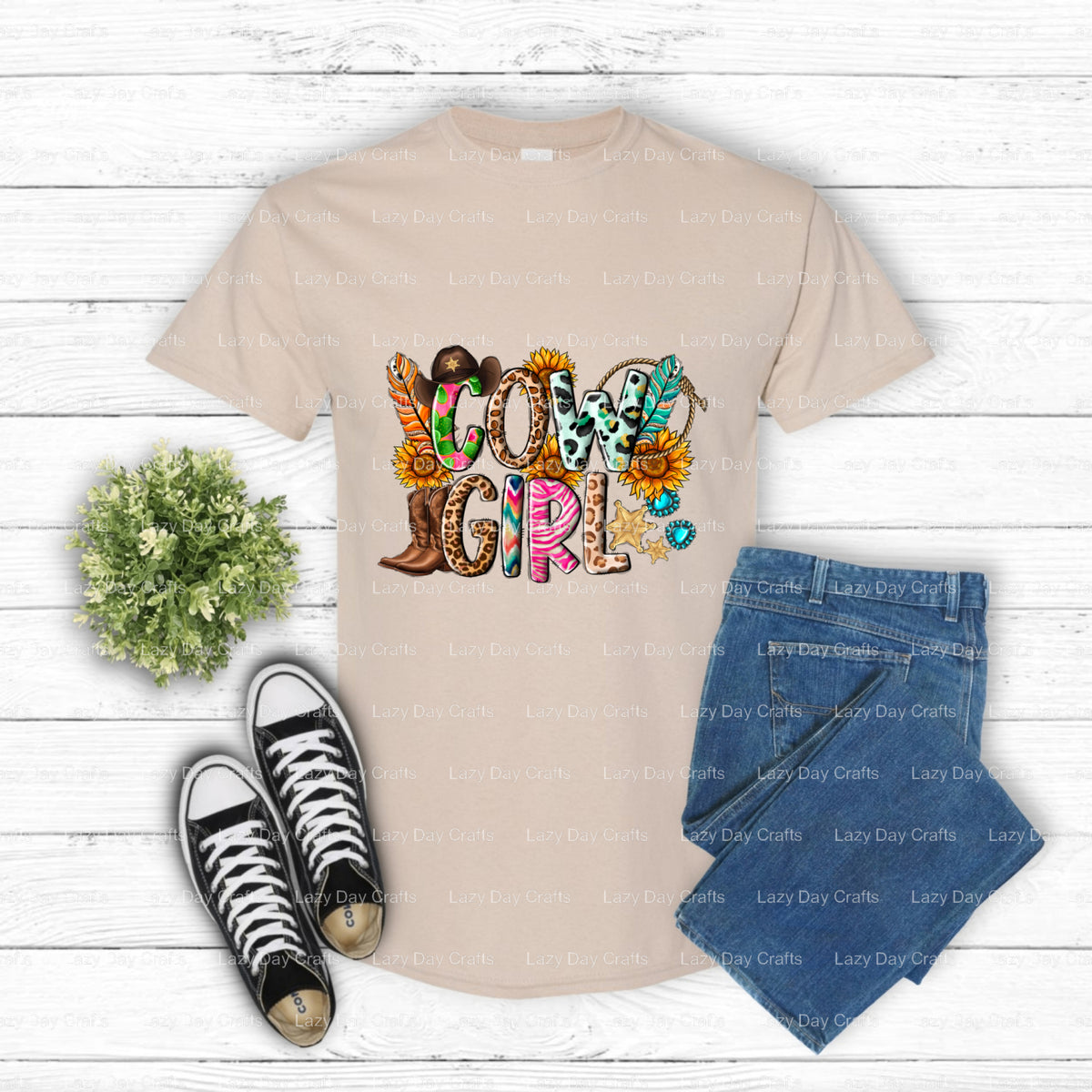 WESTERN LIFE – Western DTF Transfer (view 2 of 2) – by Lazy Day Crafts – DTF Transfers – DTF Transfers, Premade DTF