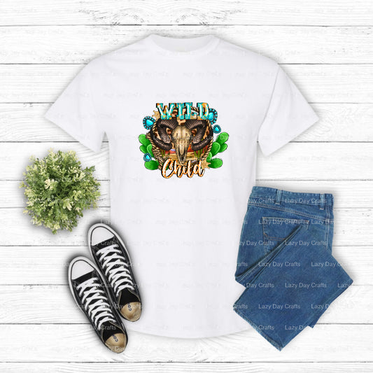 WILD CHILD – Western DTF Transfer (view 1 of 2) – by Lazy Day Crafts – DTF Transfers – DTF Transfers, Western
