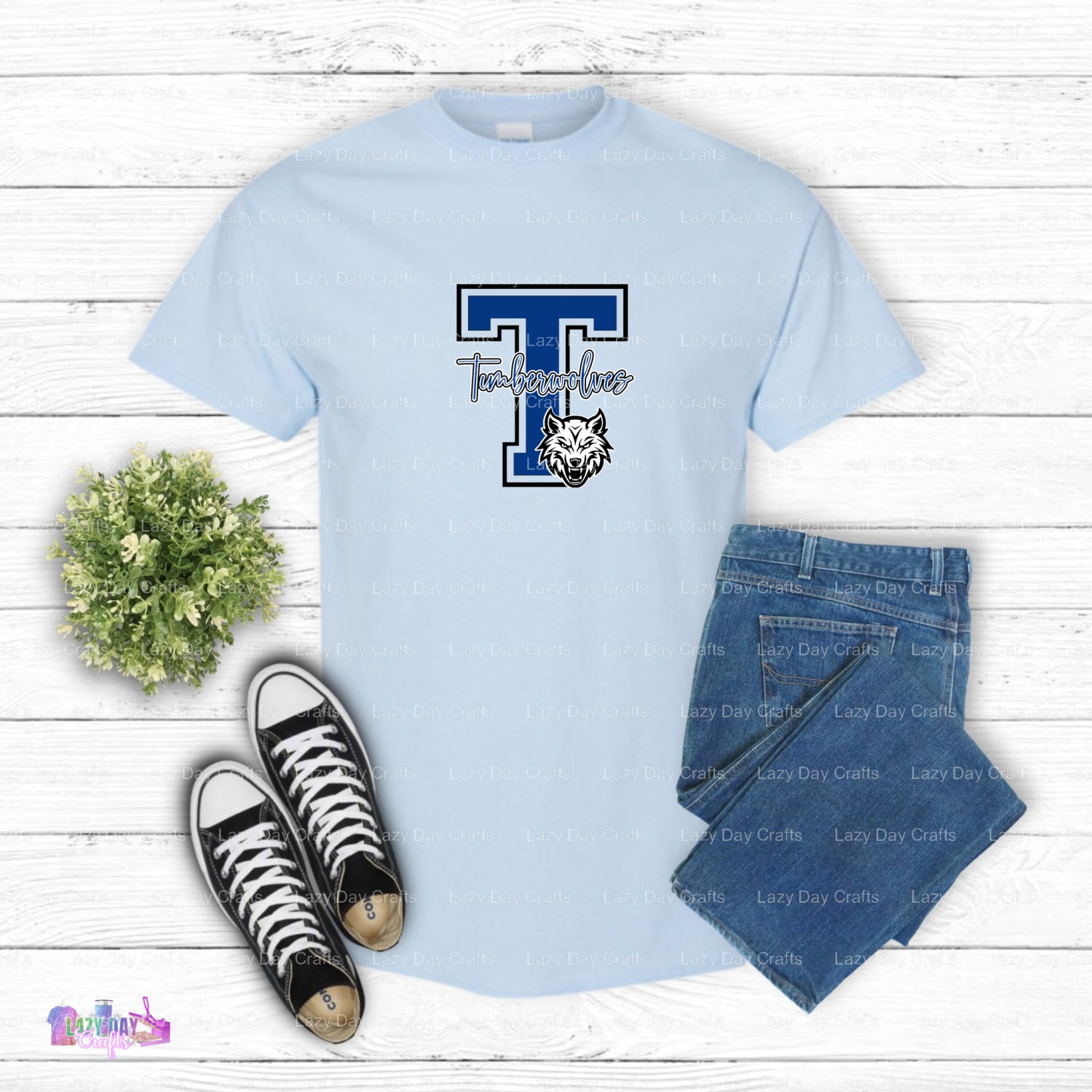 Wild Wolf Basketball Mascot – DTF Transfer (view 1 of 2) – by Lazy Day Crafts – DTF Transfers – Sports Fan Apparel, Ready-...