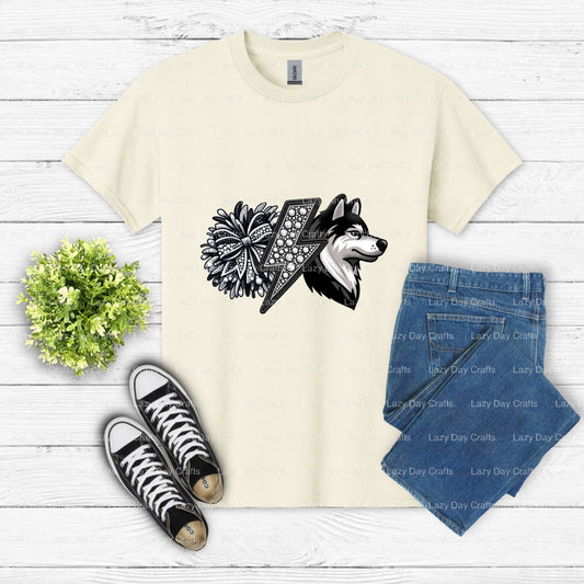 WOLVES CHEER – School Spirit DTF Transfer (view 1 of 2) – by Lazy Day Crafts – DTF Transfers – DTF Transfers, Premade DTF
