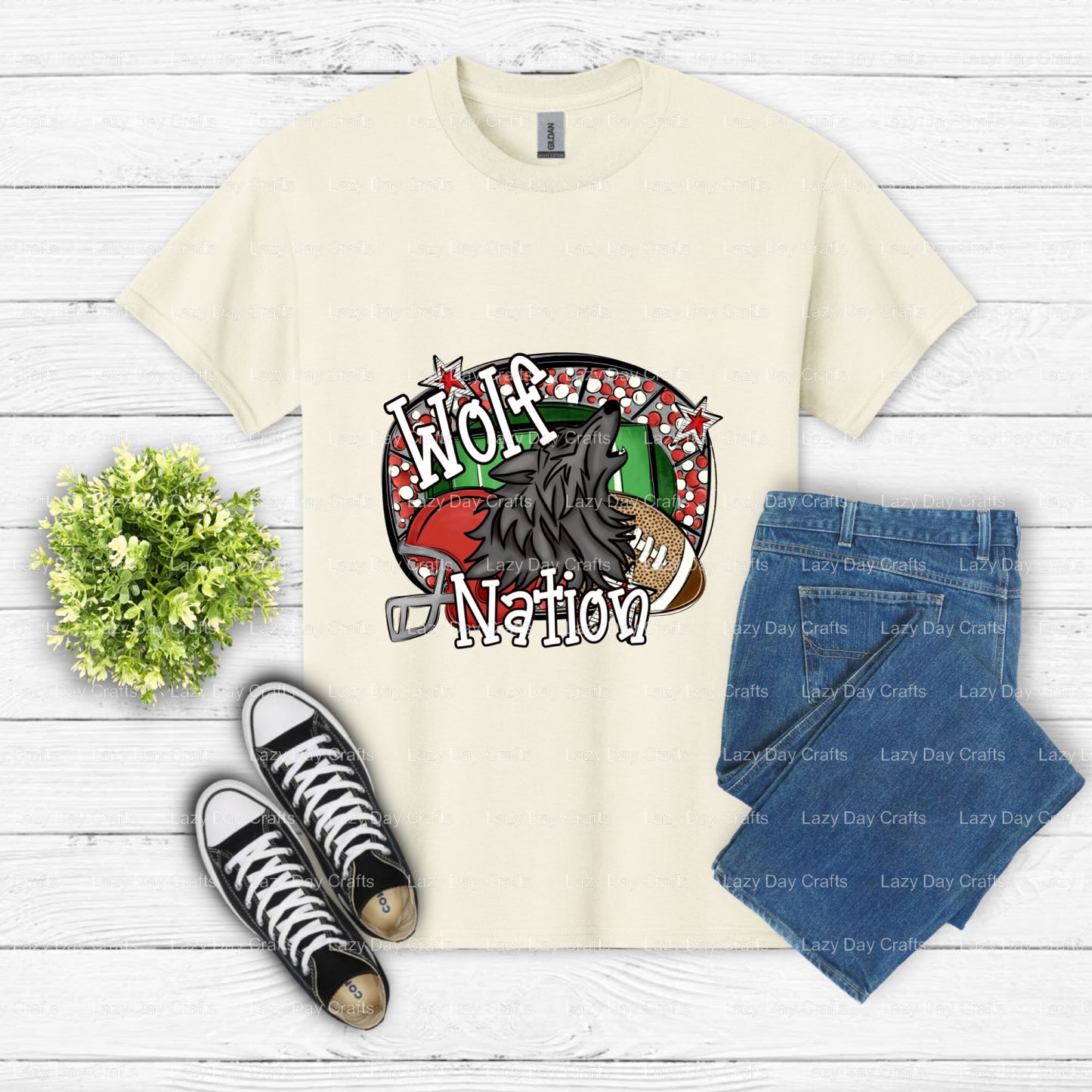 WOLVES – Wolves DTF Transfer (view 2 of 2) – by Lazy Day Crafts – DTF Transfers – DTF Transfers, DTF Transfers